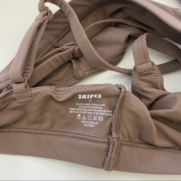 NWOT Skims Fits Everybody Scoop Neck Bralette - Picture 3 of 5
